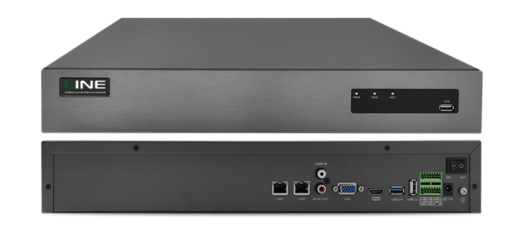 Line NVR 32 H.265 2xGbLAN